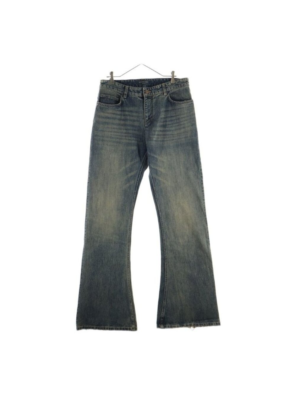 Balenciaga Boot Cut Bootcut Denim Pants Indigo
